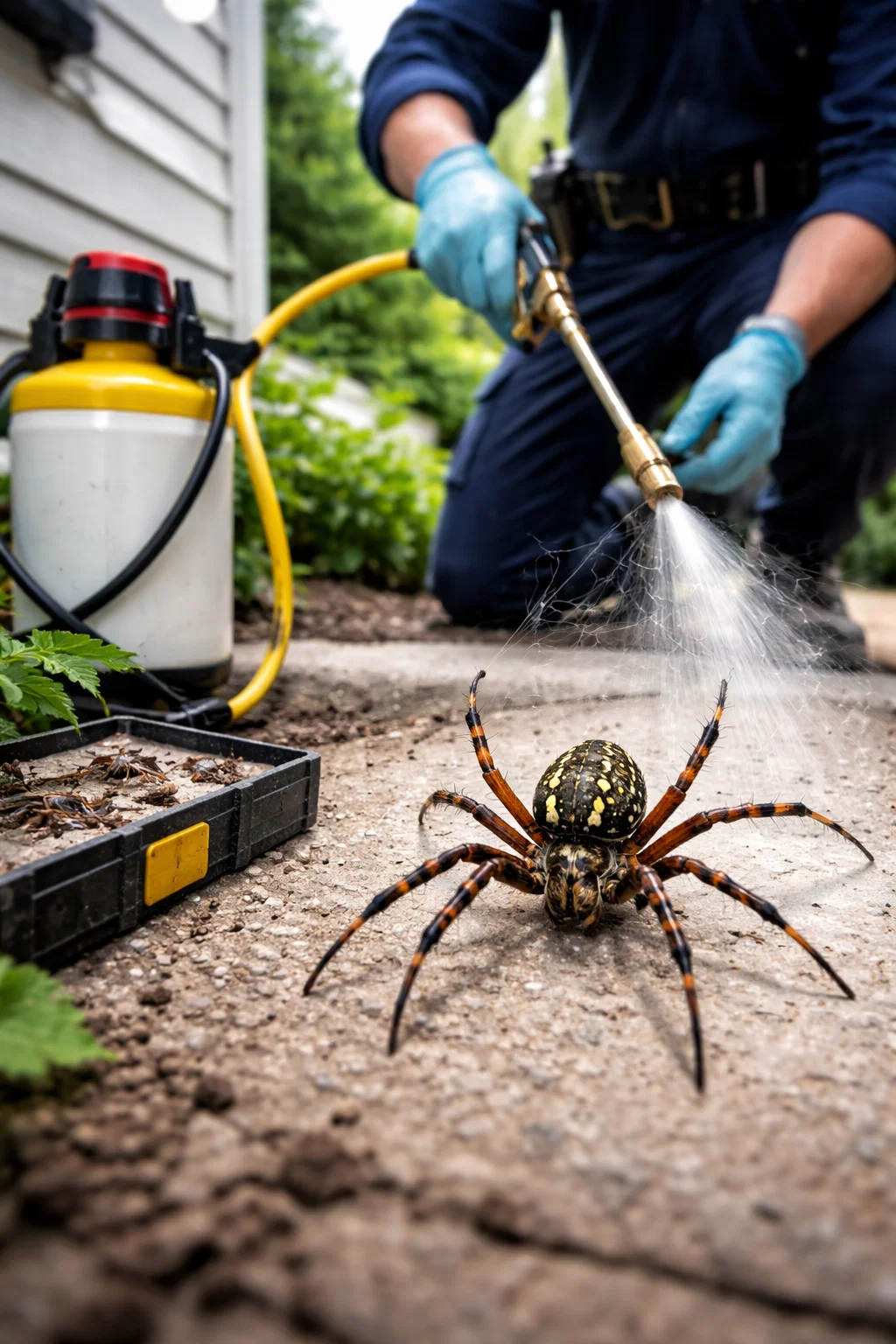 Traitement d’extermination des araignées Montréal | Groupe Impec