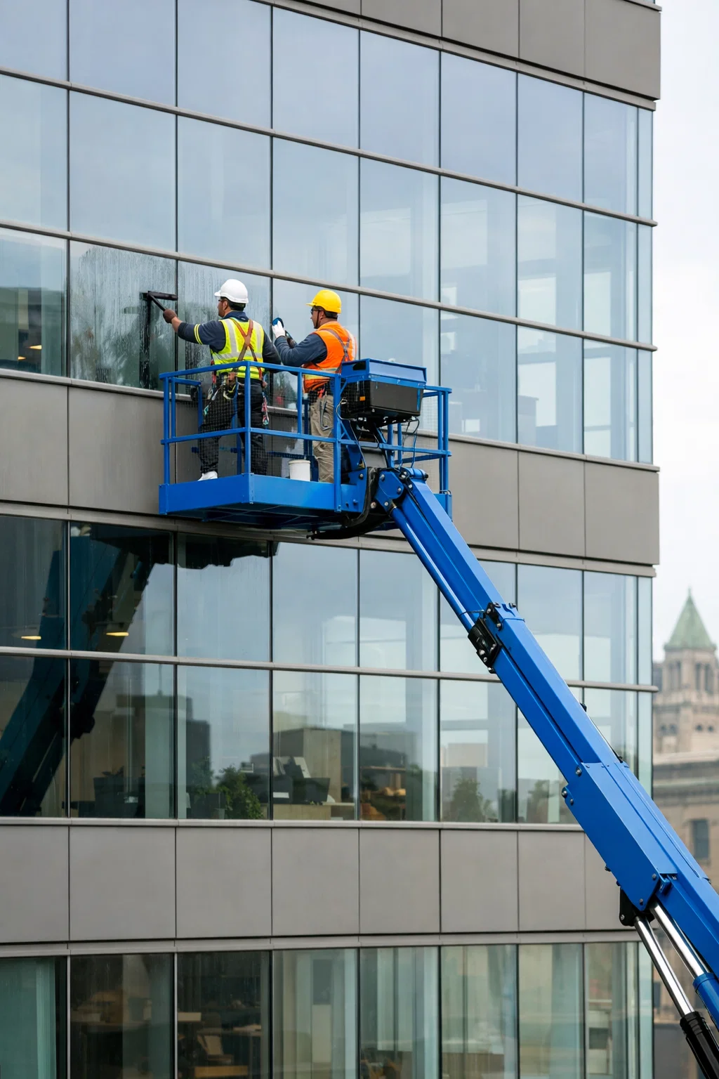 Avantage lavage de vitre copropriété | Groupe Impec