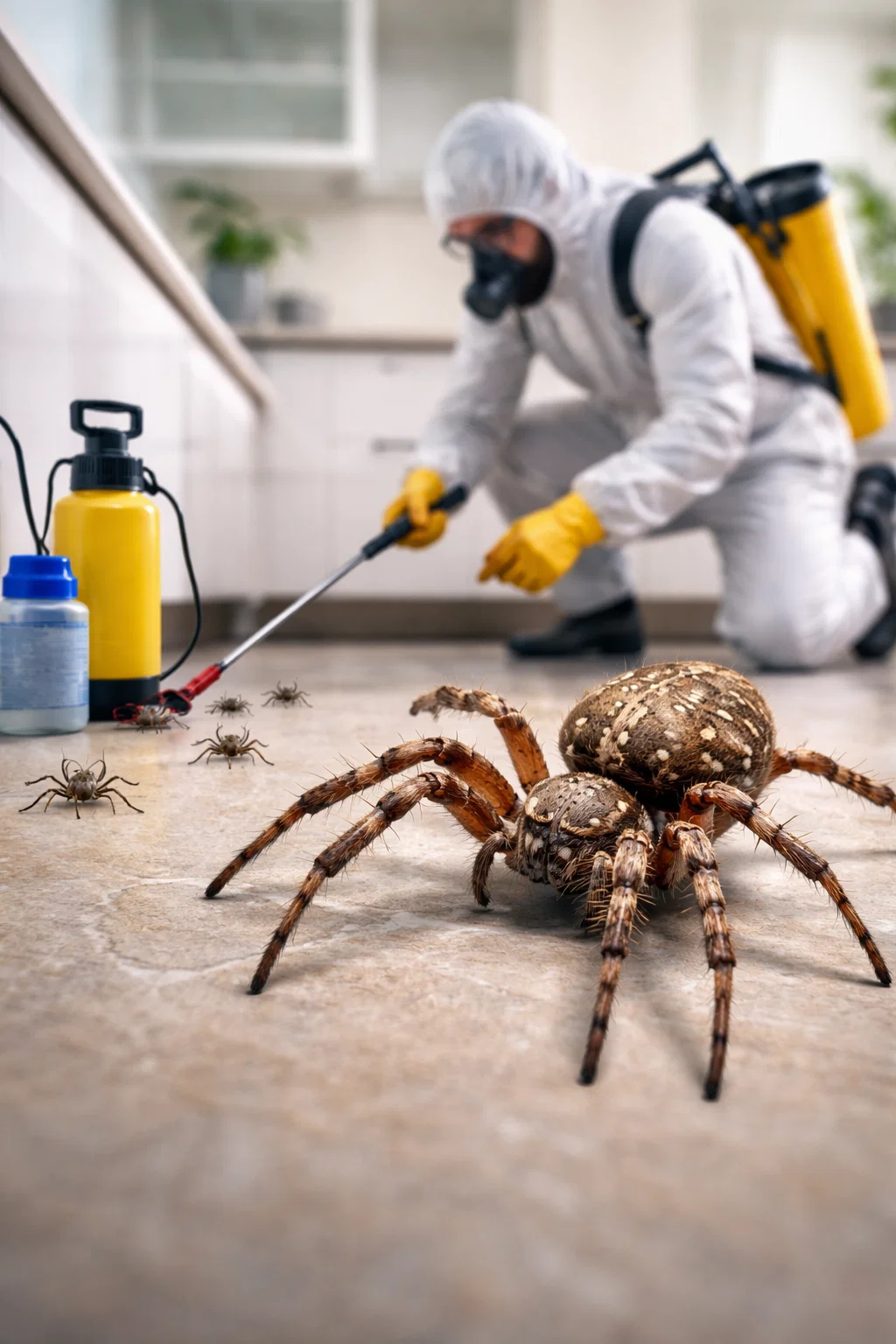 Traitement d’extermination des araignées Montréal | Groupe Impec