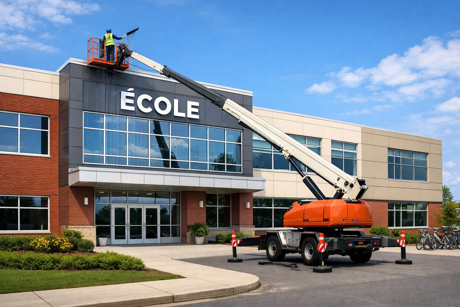 lavage vitre ecole Lavage de vitres pour écoles à Montréal et les environs | Groupe Impec
